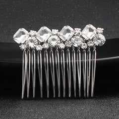 Fashionable Glass Stones Bridal Headwear