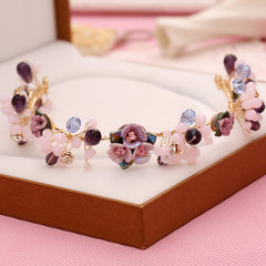 Women's Handmade Floral Tiara