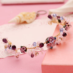 Women's Handmade Floral Tiara