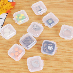Mini Transparent Jewelry Storage Cases Set