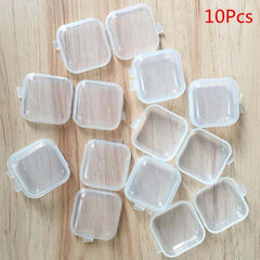Mini Transparent Jewelry Storage Cases Set