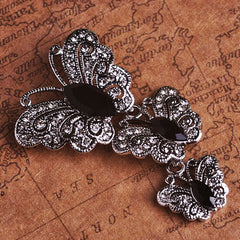 Women's Vintage Style Butterflies Brooch