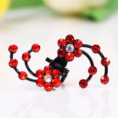 Bridal Rhinestone Snowflake Hair Clips