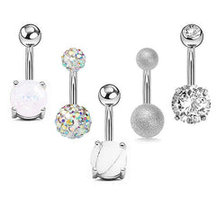 Belly Button Rings Set