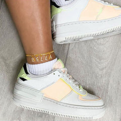 Custom Name Anklets for Women