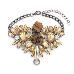 Luxury Crystal Wide Bracelet/Anklet