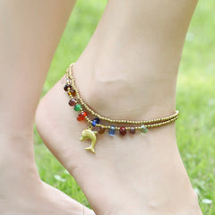 Fashion Boho Summer Handmade Beaded Anklet