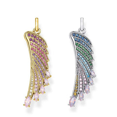 925 Sterling Silver Hummingbird Wings Pendants for Men and Women