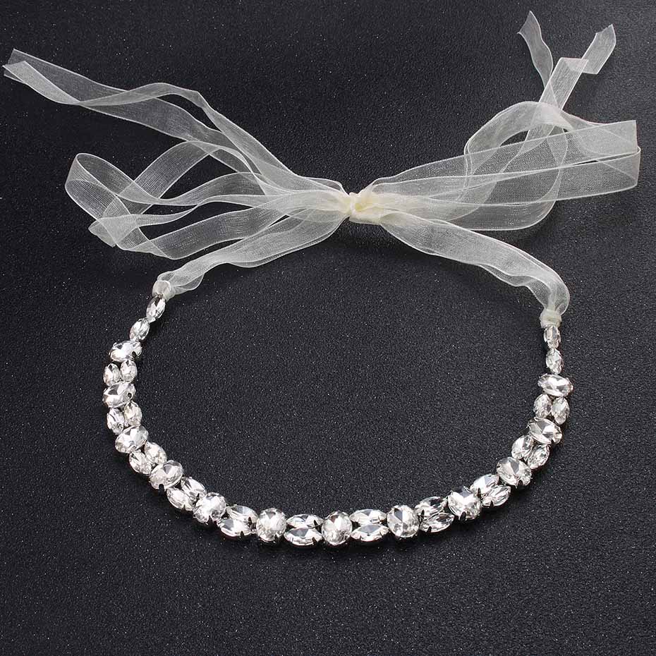 Fashionable Headband with Austrian Crystals