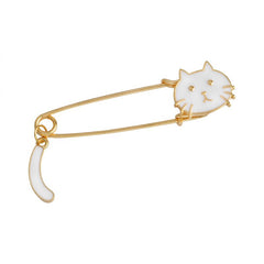 Cat Shaped Enamel Pins