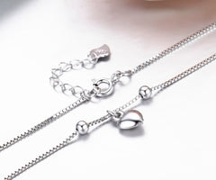 Classic Heart Charms Women's Anklet