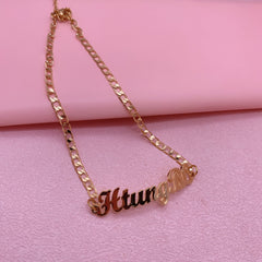 Custom Name Anklet