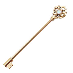 Fashionable Key Style Ear Industrial Barbell Piercing