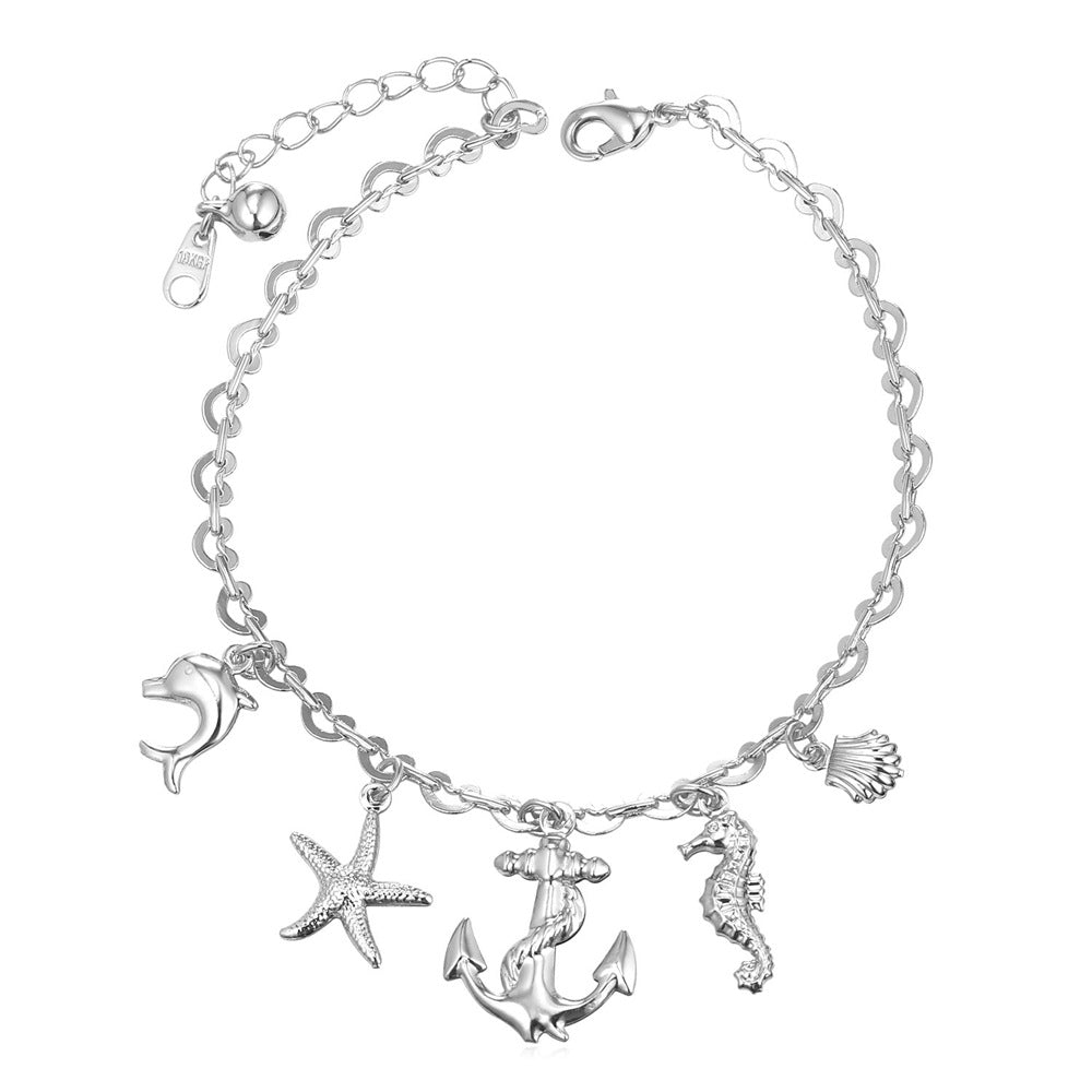 Women's Summer Sea Design Anklets