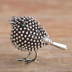 Women's Vintage Bird Brooch