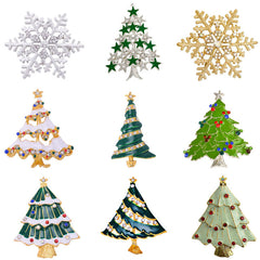 Christmas Snowflakes Enamel Pin