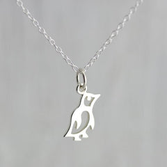 Arctic Baby Penguin Shaped Necklace