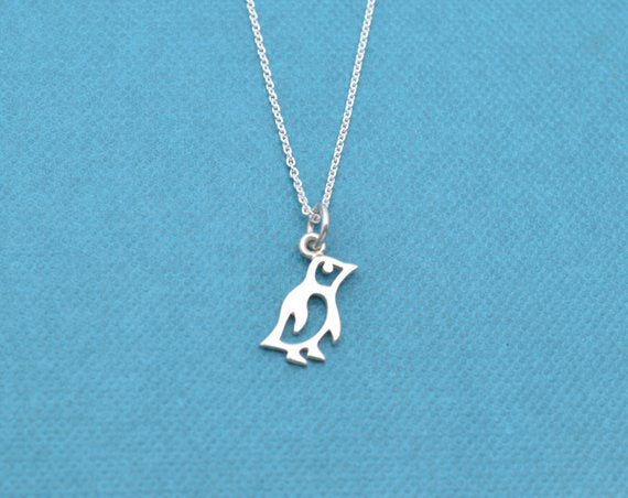Arctic Baby Penguin Shaped Necklace