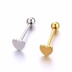 Cute Heart Tongue Ring
