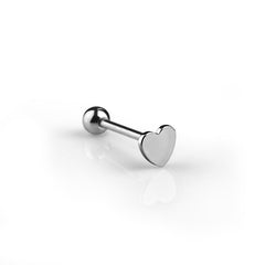 Cute Heart Tongue Ring