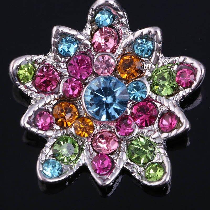 Women Belly Crystal Lotus Piercing