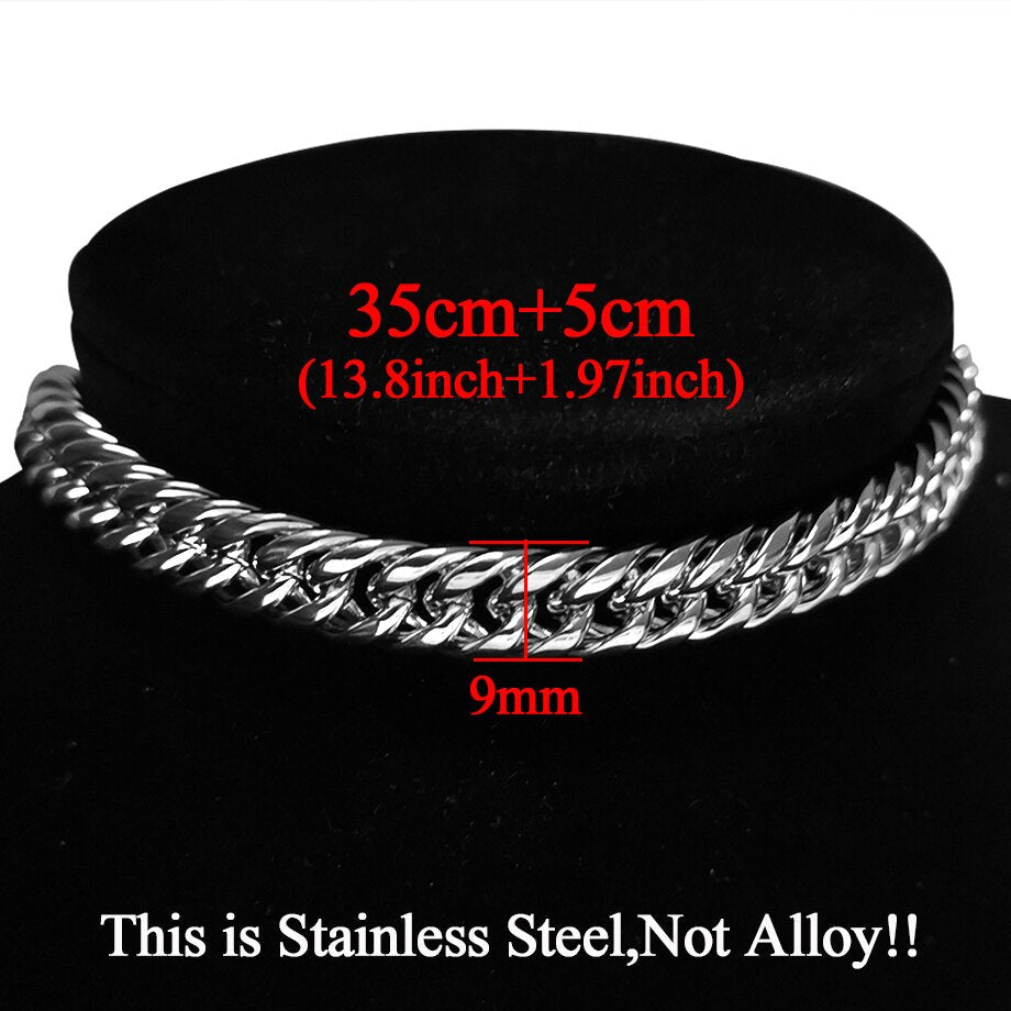 Men's Thick Cuban Link Chain Choker