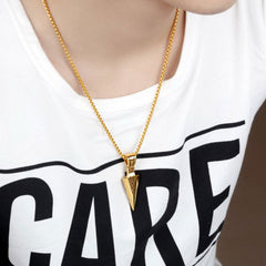 Men's Arrowhead Pendant Necklace