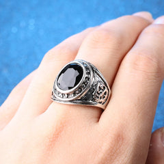 Men's Stainless Steel Big Ring