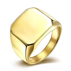 Men's Square Width Ring