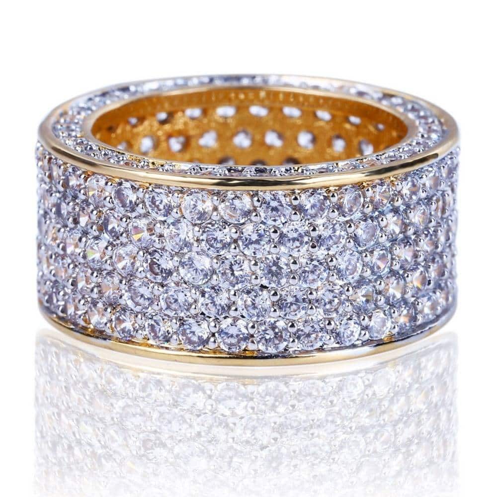 Men's Iced Out Fashion Cubic Zirconia Rings