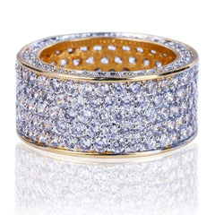 Men's Iced Out Fashion Cubic Zirconia Rings