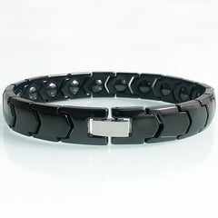 Men's Laconic Design Ceramic Magnetic Bracelet