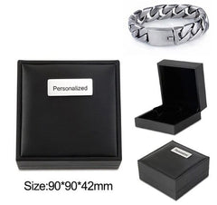 Men's PU Leather Personalized Bracelet