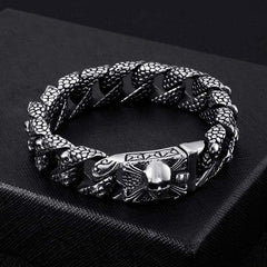 Cuban Stainless Steel Bracelet for Men