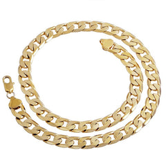 Men's Gold Twisted Chain Necklace