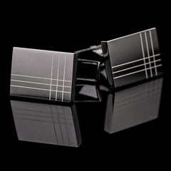 Men's Elegant Black CuffLinks