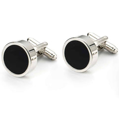 Men's Round Cuff Links
