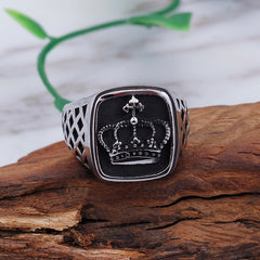 Men's Stylish Retro Stainless Steel Ring