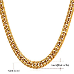 Men's Cuban Link Chain Necklaces