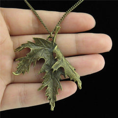 Men's Hemp Leaf Necklace
