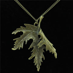 Men's Hemp Leaf Necklace