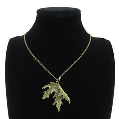 Men's Hemp Leaf Necklace