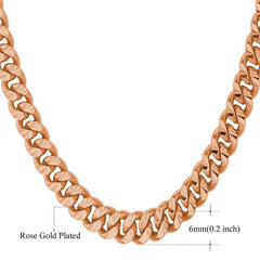Hip-Hop Style Thick Curb Braided Men's Chain