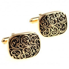 Men's Stylish Enamel Cufflinks