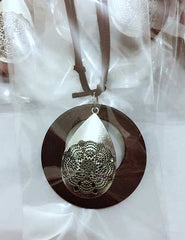 Men's Long Rope Wooden Necklace