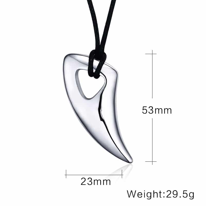 Men's Shark Fang Shaped Pendant