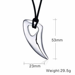 Men's Shark Fang Shaped Pendant