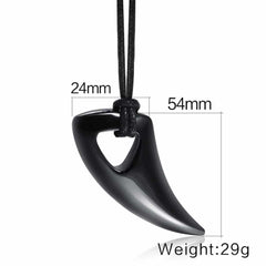 Men's Shark Fang Shaped Pendant