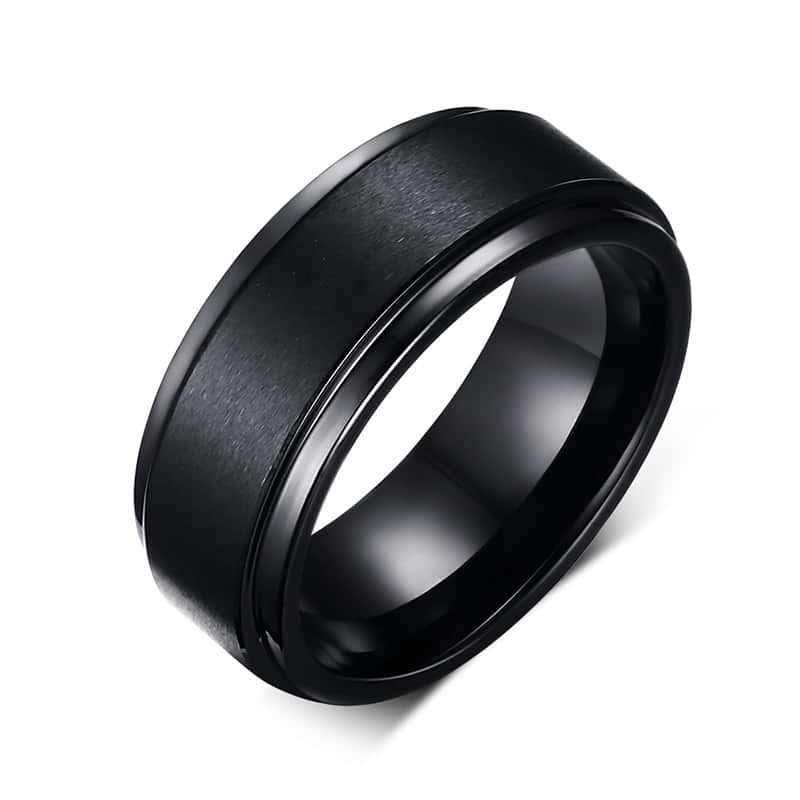 Men's Wedding Matte Band Rings