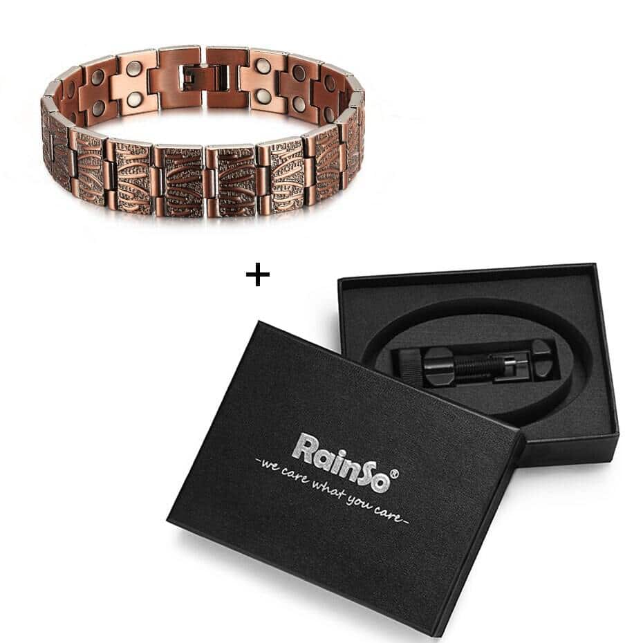 Men's Vintage Copper Magnetic Bracelet